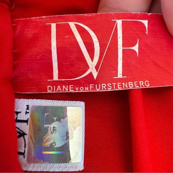 Vintage Diane Von Fürstenberg large canvas weekender/duffel/tote bag - Picture 6 of 12